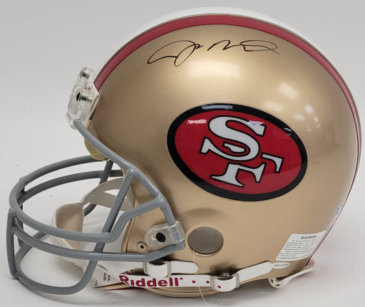 Joe Montana Signed San Francisco 49ers Full Size Authentic Helmet UDA Upper Deck