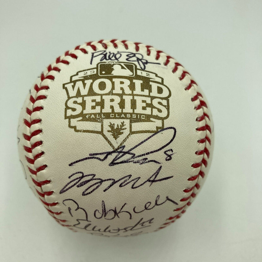 2012 San Francisco Giants World Series Champs Team Signed W.S. Baseball JSA COA