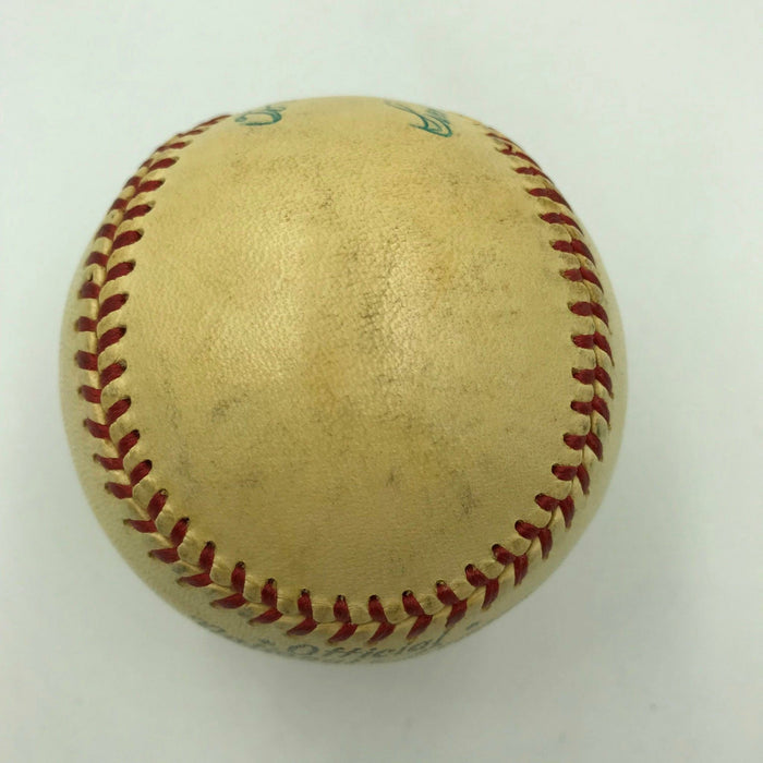 Beautiful Joe Mccarthy Single Signed National League Baseball With Beckett COA