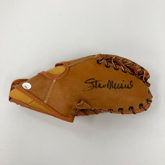 Stan Musial Signed 1940's Wilson Game Model Baseball Glove JSA COA