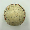 Babe Ruth Lou Gehrig 1933 First All Star Game Signed Baseball 21 Sigs PSA DNA