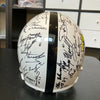 Pittsburgh Steelers HOF Legends Signed Team Of The Decade Helmet 54 Sigs Beckett