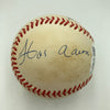 1957 Milwaukee Braves World Series Champs Team Signed Baseball JSA COA