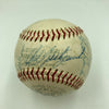1968 All Star Game Team Signed Baseball With Carl Yastrzemski JSA COA