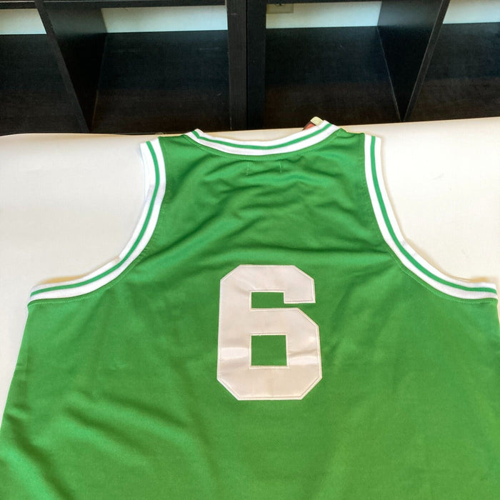 Bill Russell Signed Mitchell & Ness 1962-63 Boston Celtics Jersey PSA DNA COA