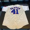 Beautiful Tom Seaver Signed 1966 Jacksonville Suns Minor League Jersey JSA & PSA