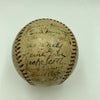 1922 New York Giants World Series Champs Team Signed NL Baseball Beckett COA