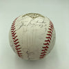 2008 Tampa Bay Rays AL Champs Team Signed World Series Baseball JSA COA