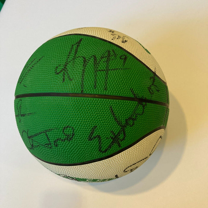 1990's Boston Celtics Team Signed Spalding Basketball
