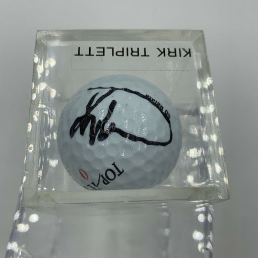 Kirk Triplett Signed Autographed Golf Ball PGA With JSA COA