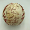 1972 Oakland A's Athletics World Series Champs Team Signed Baseball JSA COA
