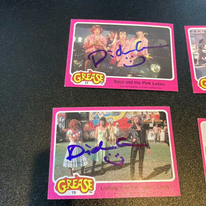 Lot Of (8) Didi Conn Signed Autographed Grease 1978 Paramount Trading Cards