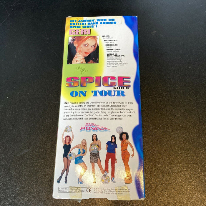Geri Halliwell Spice Girls On Tour Signed Doll