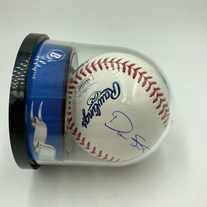 2022 New York Mets Pitchers Combined No Hitter Signed Baseball BGS Beckett