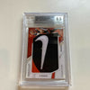 2019 Immaculate Collection Tyler Eifert Logo Patch #5/5 BGS 8.5 Near Mint