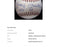Mickey Mantle Hall Of Fame HOF 1974 Signed Baseball PSA DNA