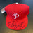 Dick Allen Signed Heavily Inscribed STATS Philadelphia Phillies Hat JSA COA