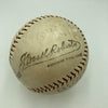 Rare Billy Sunday Signed 1925 American League Baseball Evangelist Beckett COA