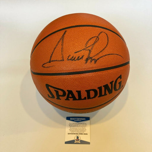 Scottie Pippen Signed Spalding Official NBA Game Basketball With Beckett COA