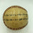 Jim Turner Single Signed 1937 Game Used Baseball New York Yankees JSA COA RARE