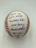 Ozzie Smith "Go Crazy Folks!" & Tom Niedenfuer Signed STAT Baseball JSA