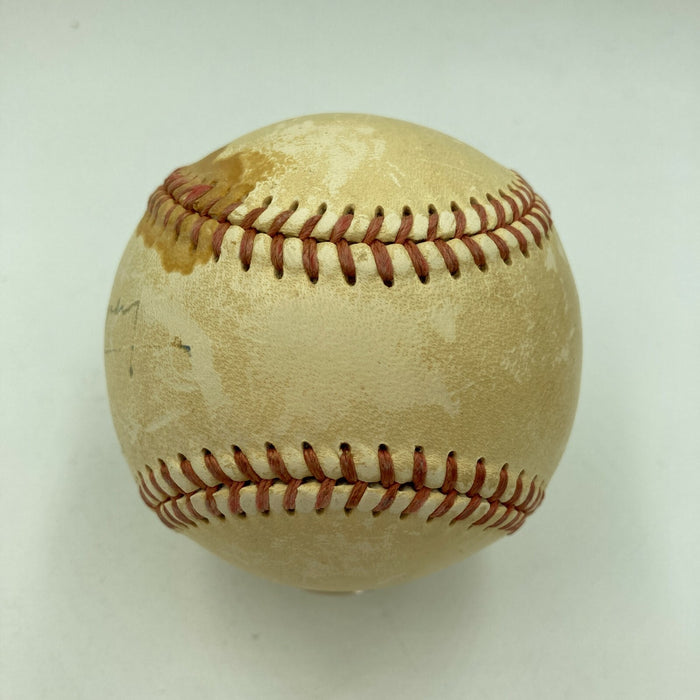 Extraordinary Joe Louis & Jack Dempsey Boxing Legends Signed Baseball JSA COA