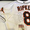 Cal Ripken Jr. Signed Inscribed Authentic Jersey To Raul Mondesi With JSA COA