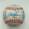 1985 - 1986 New York Mets Team Signed Baseball 28 Sigs With Gary Carter
