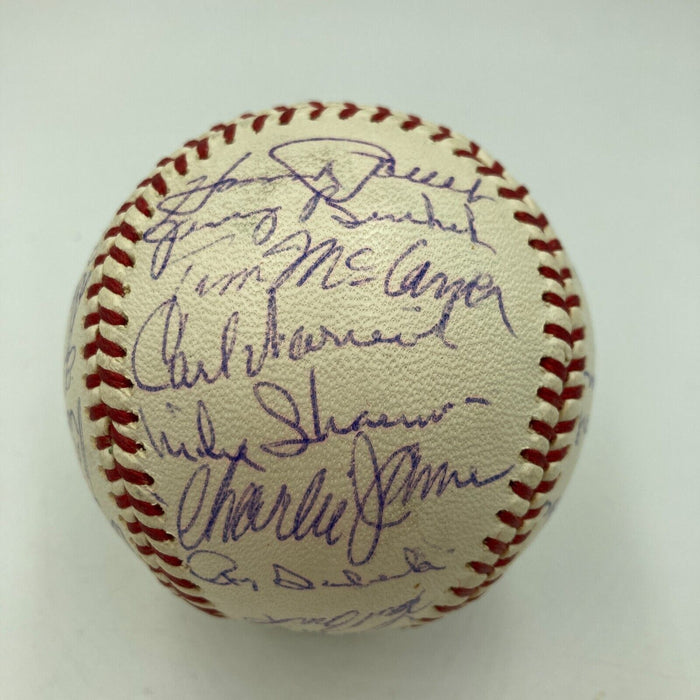 1964 St. Louis Cardinals World Series Champs Team Signed Baseball Beckett COA