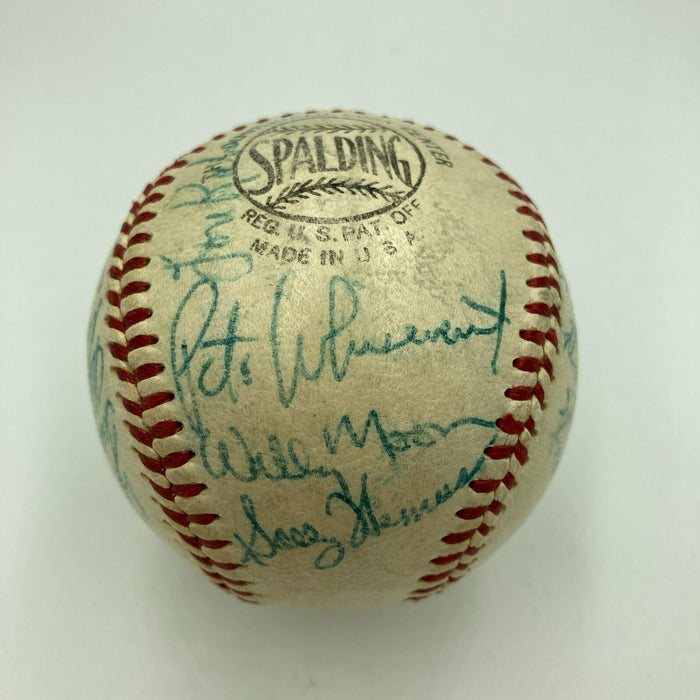 1955 St. Louis Cardinals Team Signed National League Baseball PSA DNA COA