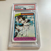 1980 Topps Willie Mccovey 521 Home Runs Signed Porcelain Baseball Card PSA DNA