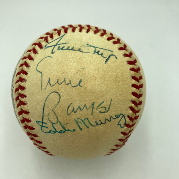 500 Home Run Club Signed Baseball Mickey Mantle Ted Williams 12 Sigs JSA