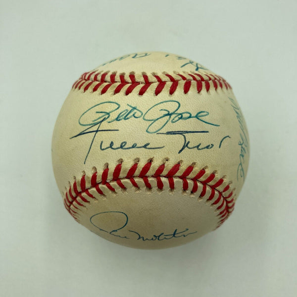 3,000 Hit Club Signed Baseball 13 Sig Willie Mays Hank Aaron Stan Musial Steiner