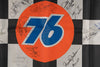 1994 NASCAR Legends Multi Signed Flag 28 Sigs Dale Earnhardt Sr. Jeff Gordon JSA