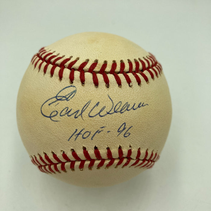 Earl Weaver HOF 1996 Signed American League Baseball PSA DNA #U86994