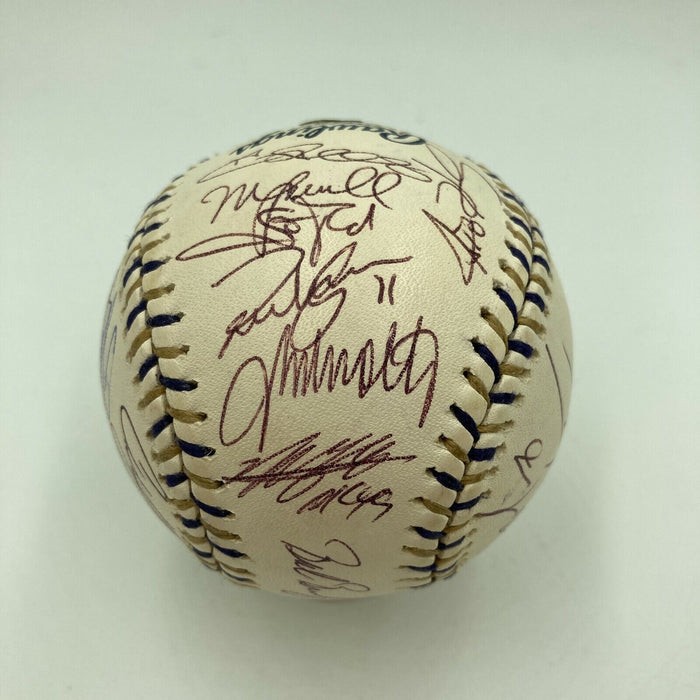 2002 All Star Game Team Signed Baseball With MLB Authentic Hologram