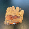 Woody English Signed 1930's Game Model Baseball Glove With JSA COA