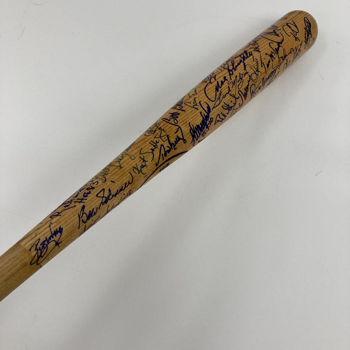 Hall Of Fame Multi Signed Baseball Bat 57 Sigs Kirby Puckett Gary Carter PSA DNA