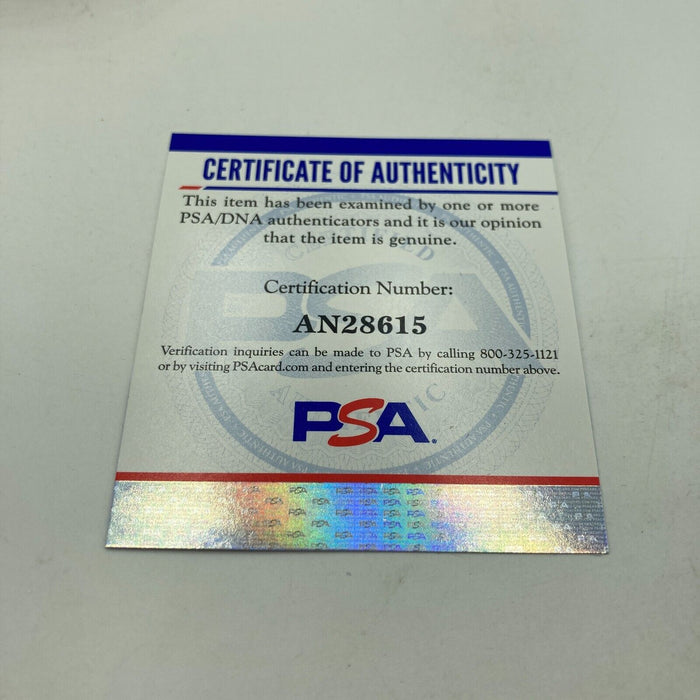 Willie Mays Signed Vintage American League (Macphail) Baseball PSA DNA COA