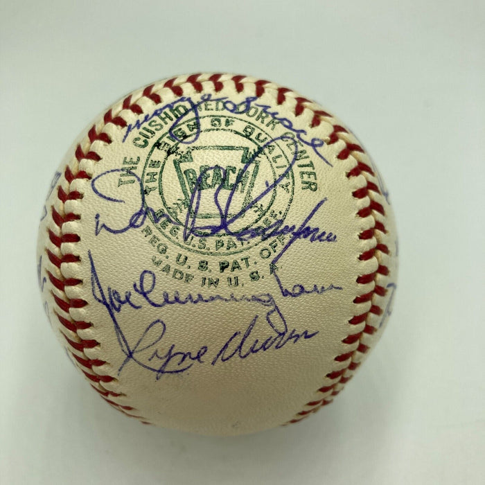 Gil Hodges Sweet Spot 1965 Washington Senators Team Signed Baseball JSA COA