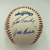 Yogi Berra & Don Larsen New York Yankees Legends Multi Signed Baseball