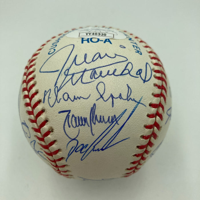 Beautiful No Hitter Pitchers Multi Signed Baseball 22 Sigs With Sandy Koufax JSA