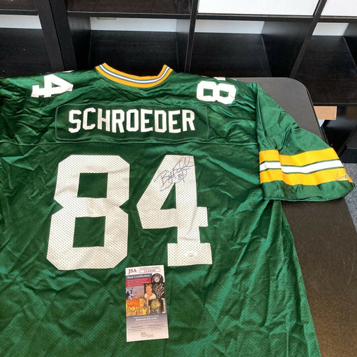 Bill Schroeder Signed Puma Green Bay Packers Jersey JSA COA