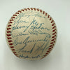 Mickey Mantle Willie Mays Hank Aaron 1960's HOF Multi Signed Baseball JSA COA