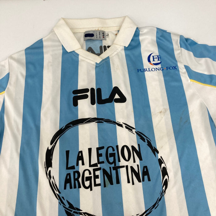 Diego Maradona Signed Argentina National Team Game Jersey JSA COA