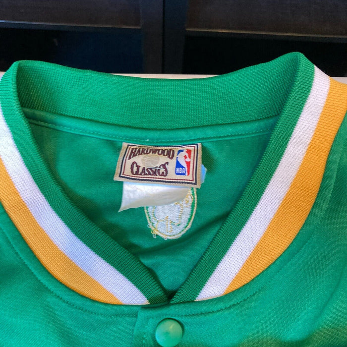 Bill Russell Signed Hardwood Classics Boston Celtics Shooting Shirt PSA DNA COA