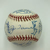 2003 New York Yankees Team Signed Baseball Derek Jeter Mariano Rivera JSA COA