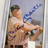 Mickey Mantle Signed 1989 Bowman 1953 Bowman Color RP CGS JSA Auto