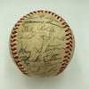 1947 New York Yankees World Series Champs Team Signed Baseball JSA COA