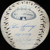 Derek Jeter Mariano Rivera Yankees Legends Signed 2008 All Star Baseball Steiner